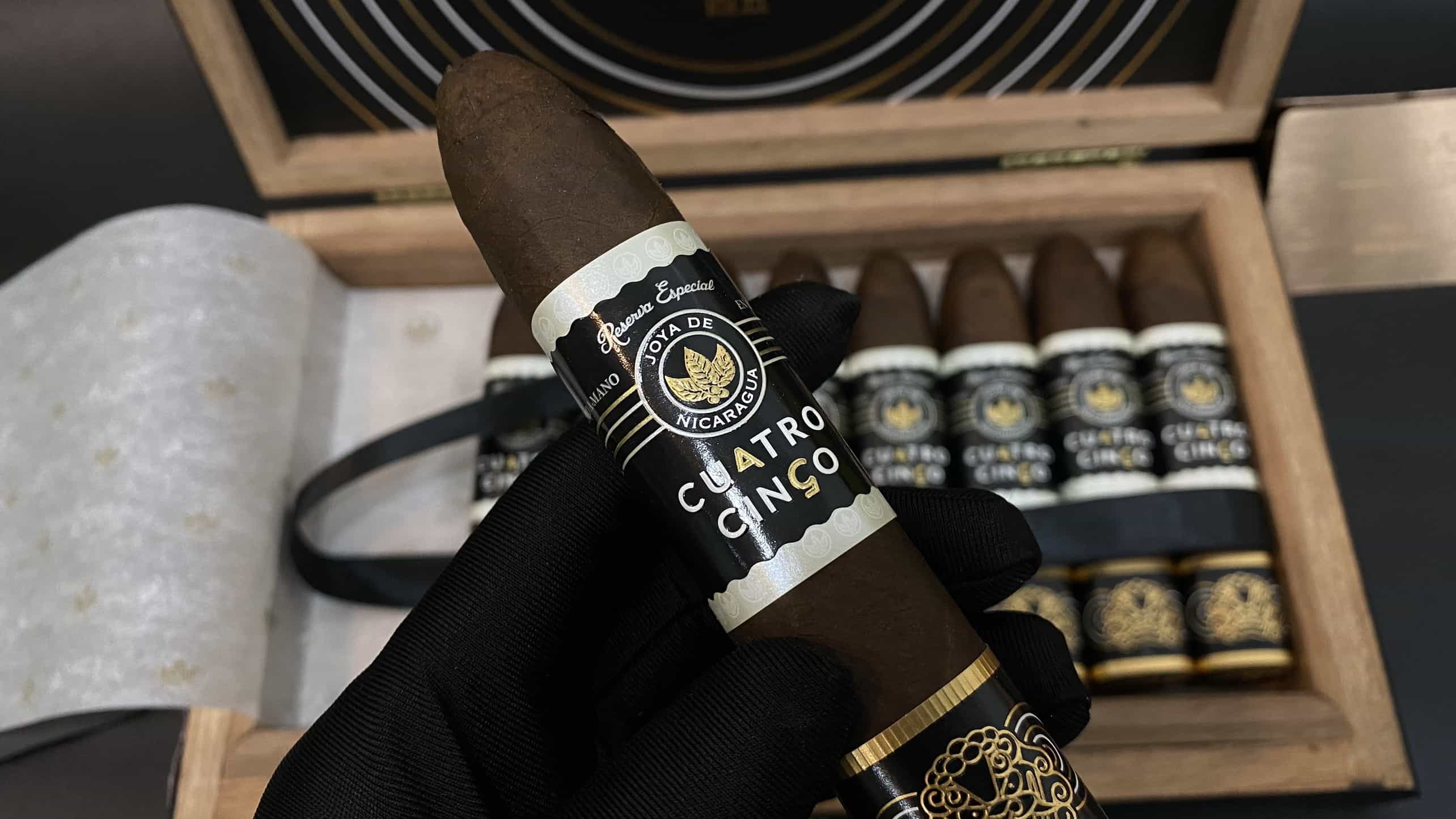 Cigar Joya de Nicaragua CUATRO CINCO 5 Kỳ Lân Luxury joya de nicaragua cuatro cinco 16 Cigar Joya de Nicaragua CUATRO CINCO