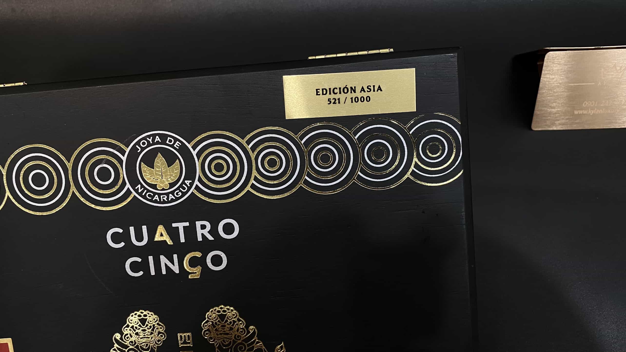 Cigar Joya de Nicaragua CUATRO CINCO 8 Kỳ Lân Luxury joya de nicaragua cuatro cinco 19 Cigar Joya de Nicaragua CUATRO CINCO