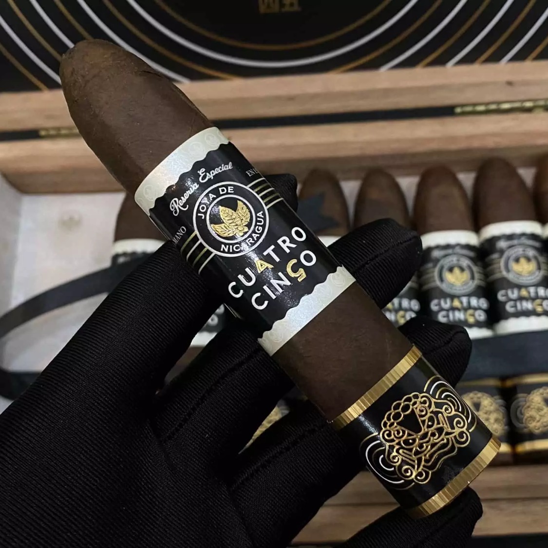 Cigar Joya de Nicaragua CUATRO CINCO 14 Kỳ Lân Luxury joya de nicaragua cuatro cinco 5 Cigar Joya de Nicaragua CUATRO CINCO