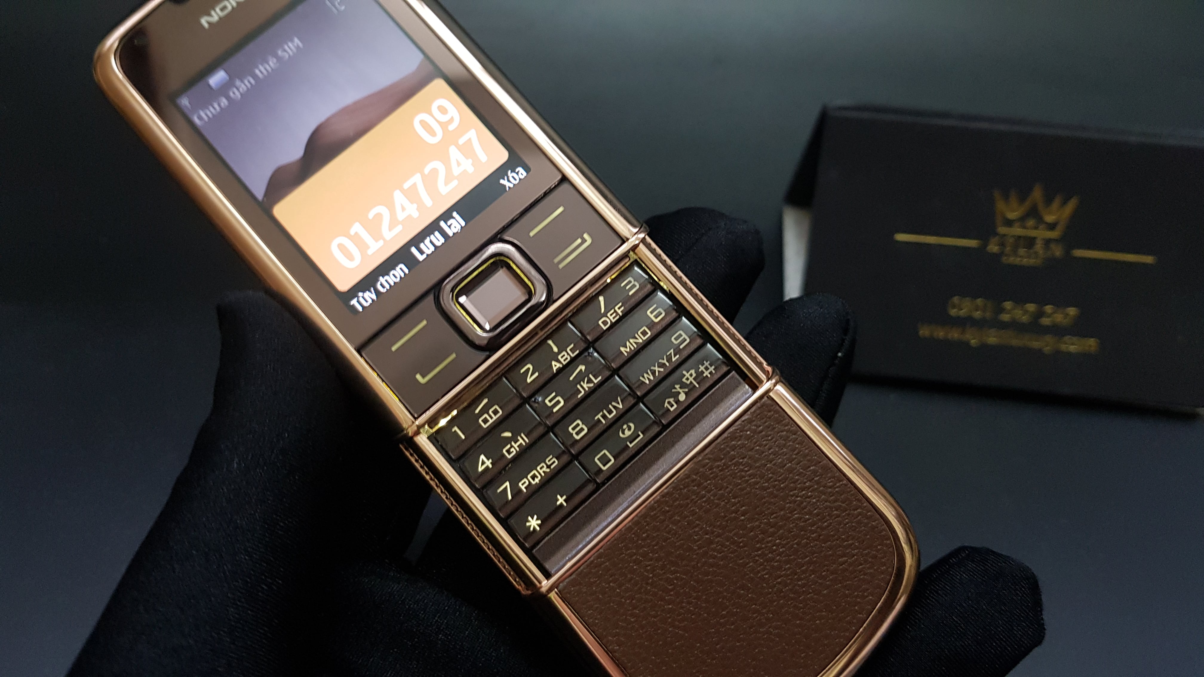 Nokia 8800 Arte Rose Gold vỏ chế tác đẹp 99% 32 Kỳ Lân Luxury nokia 8800 arte rose gold vo che tac 1 Nokia 8800 Arte Rose Gold vỏ chế tác đẹp 99%