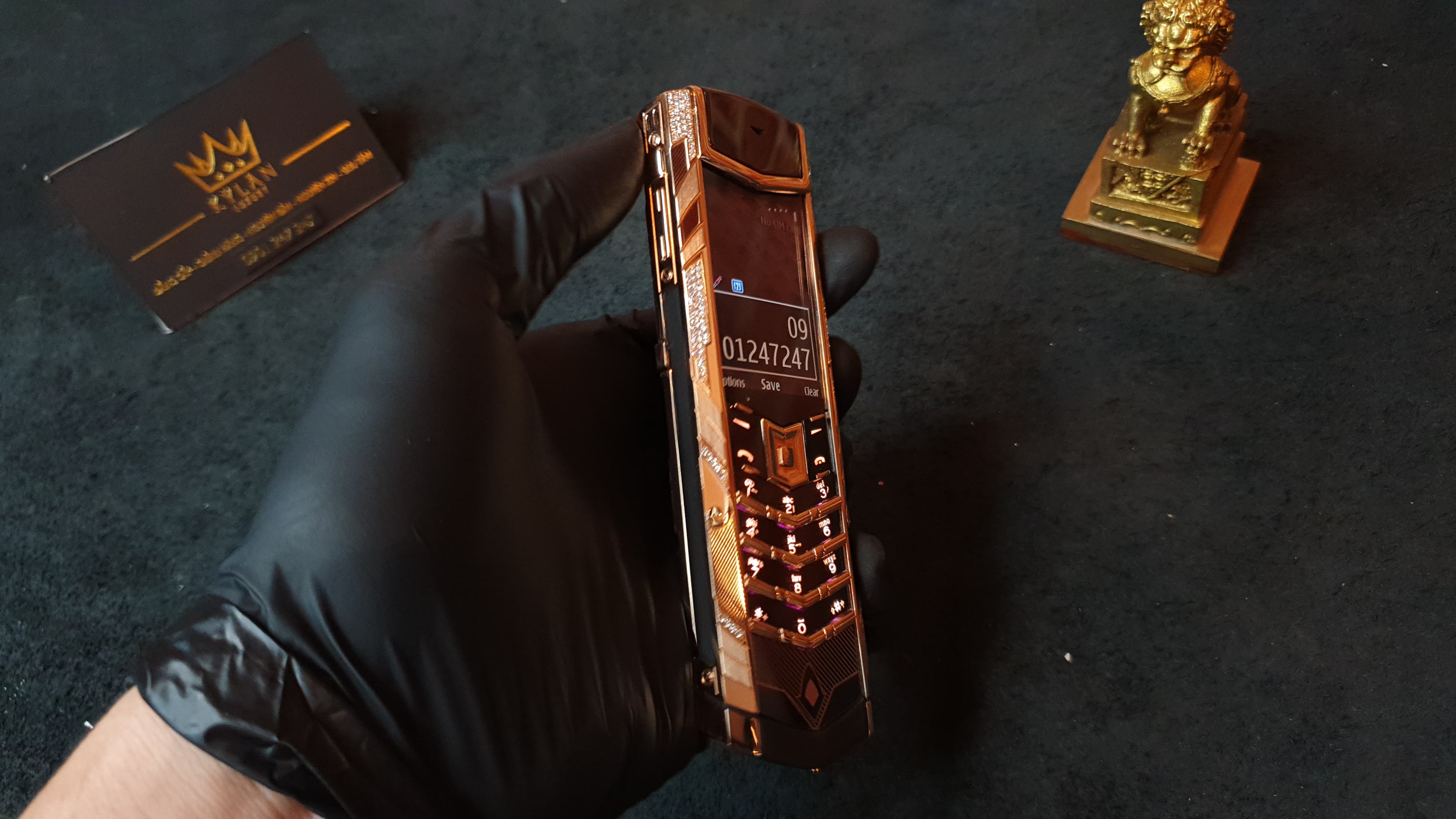 Vertu Signature S Gold Diamond Bentley Limited 8 Kỳ Lân Luxury vertu signature s gold diamond bentley limited 17 Vertu Signature S Gold Diamond Bentley Limited