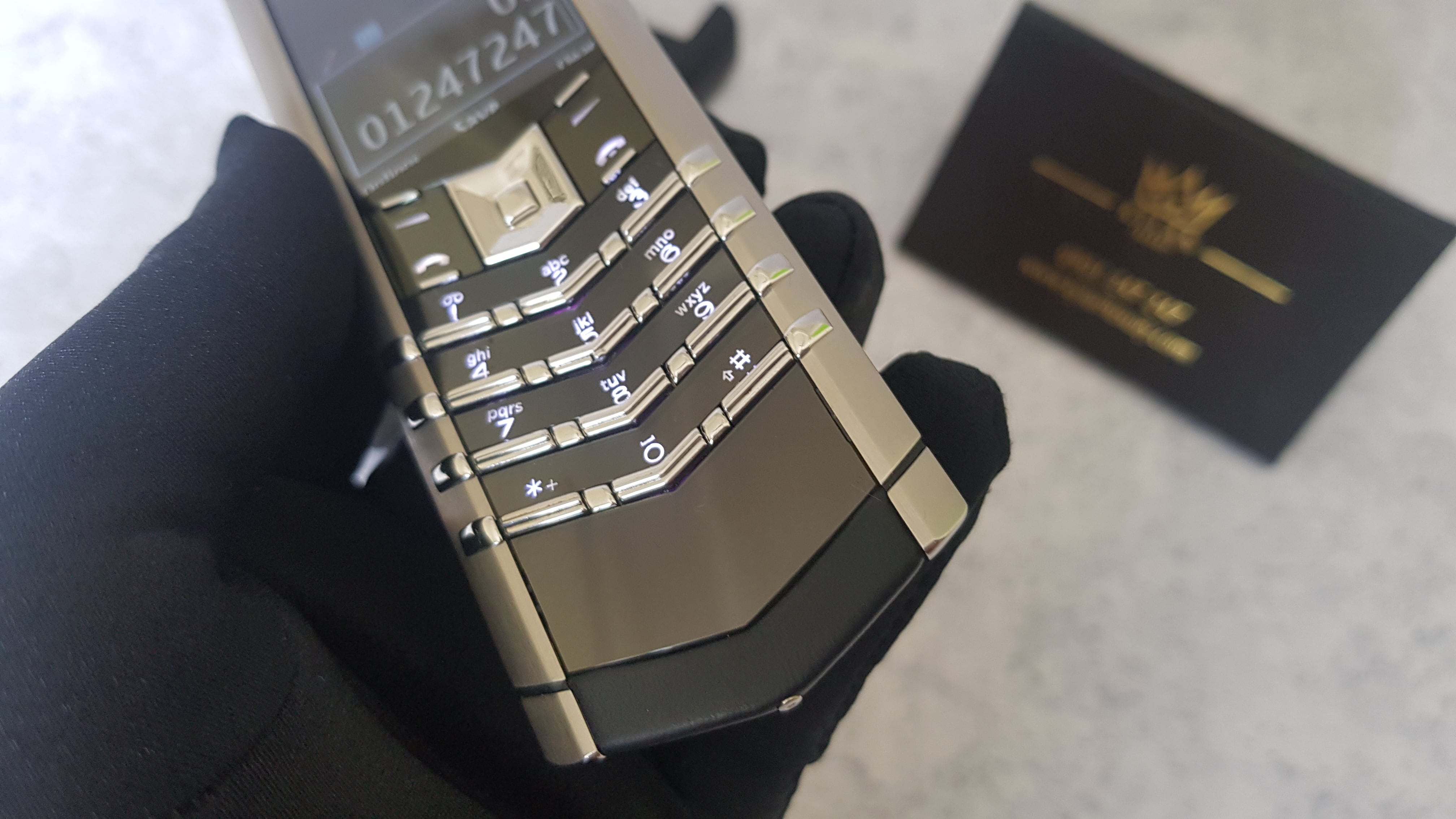 Vertu Signature S Thép đẹp 99% 22 Kỳ Lân Luxury vertu signature s thep 15 Vertu Signature S Thép đẹp 99%