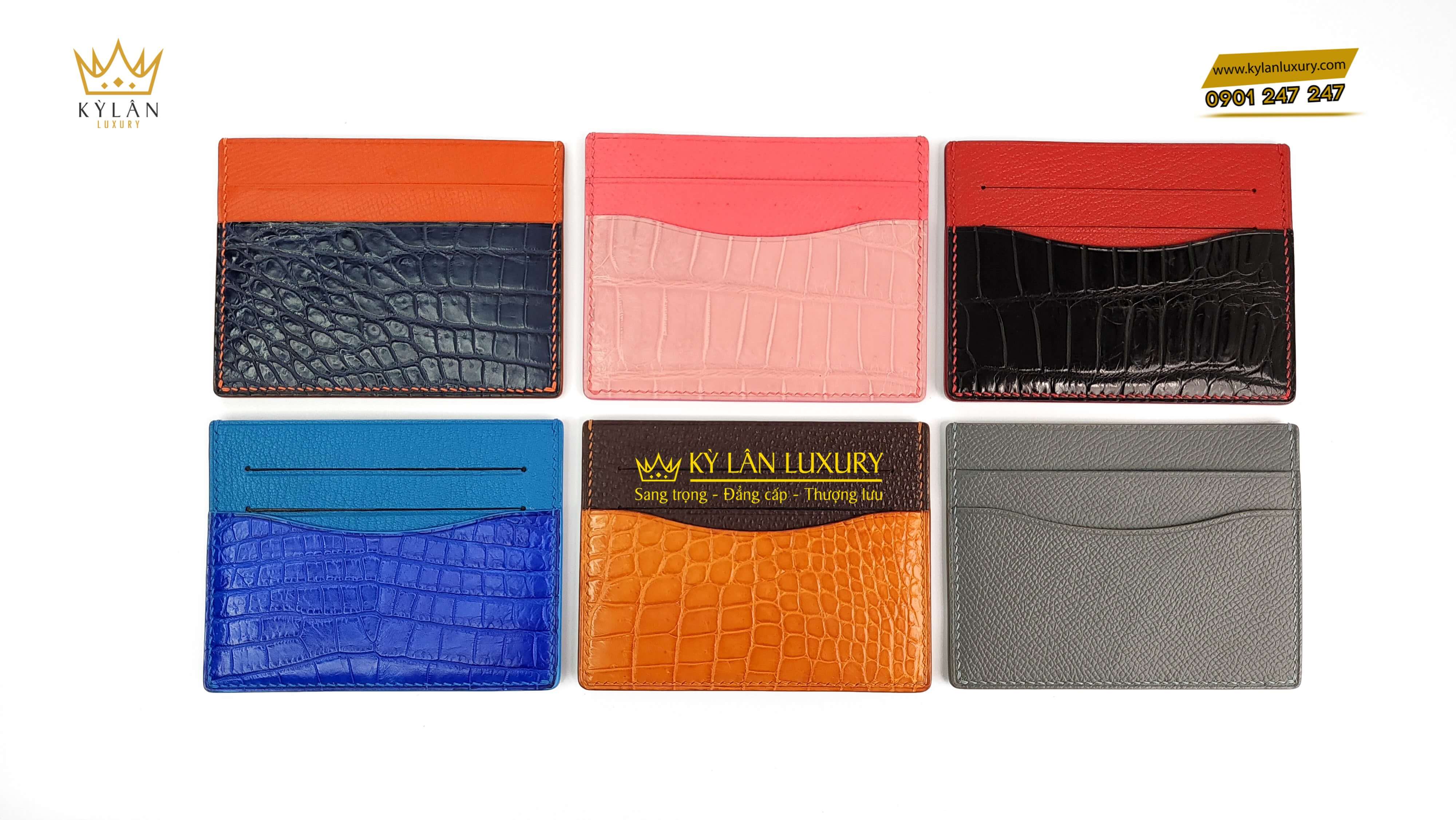 Ví đựng thẻ card 79 Kỳ Lân Luxury vi dung the card 101 Ví đựng thẻ card