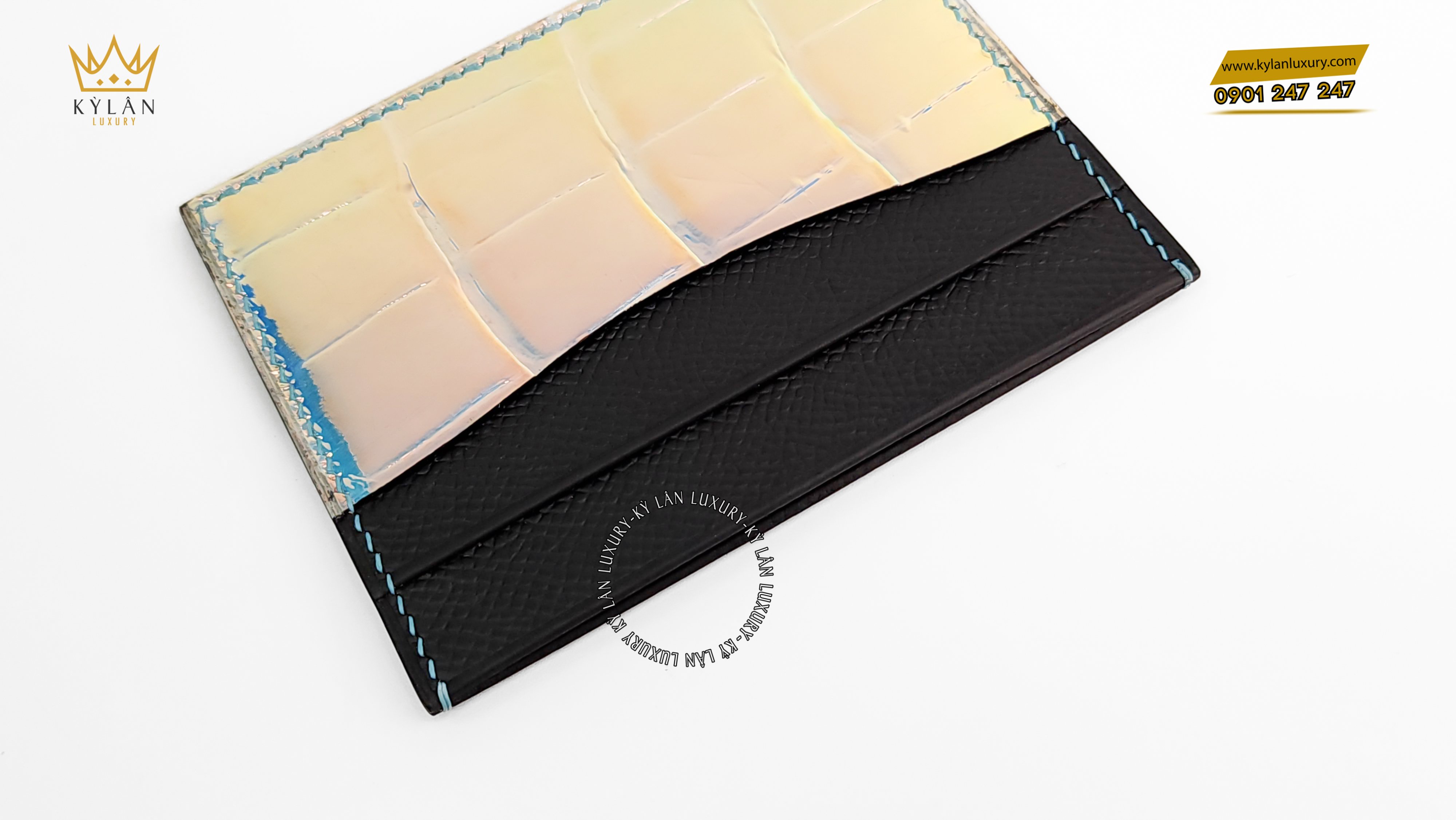 Ví đựng thẻ da cá alligator galaxy 8 Kỳ Lân Luxury vi dung the da ca alligator galaxy 3 Ví đựng thẻ da cá alligator galaxy