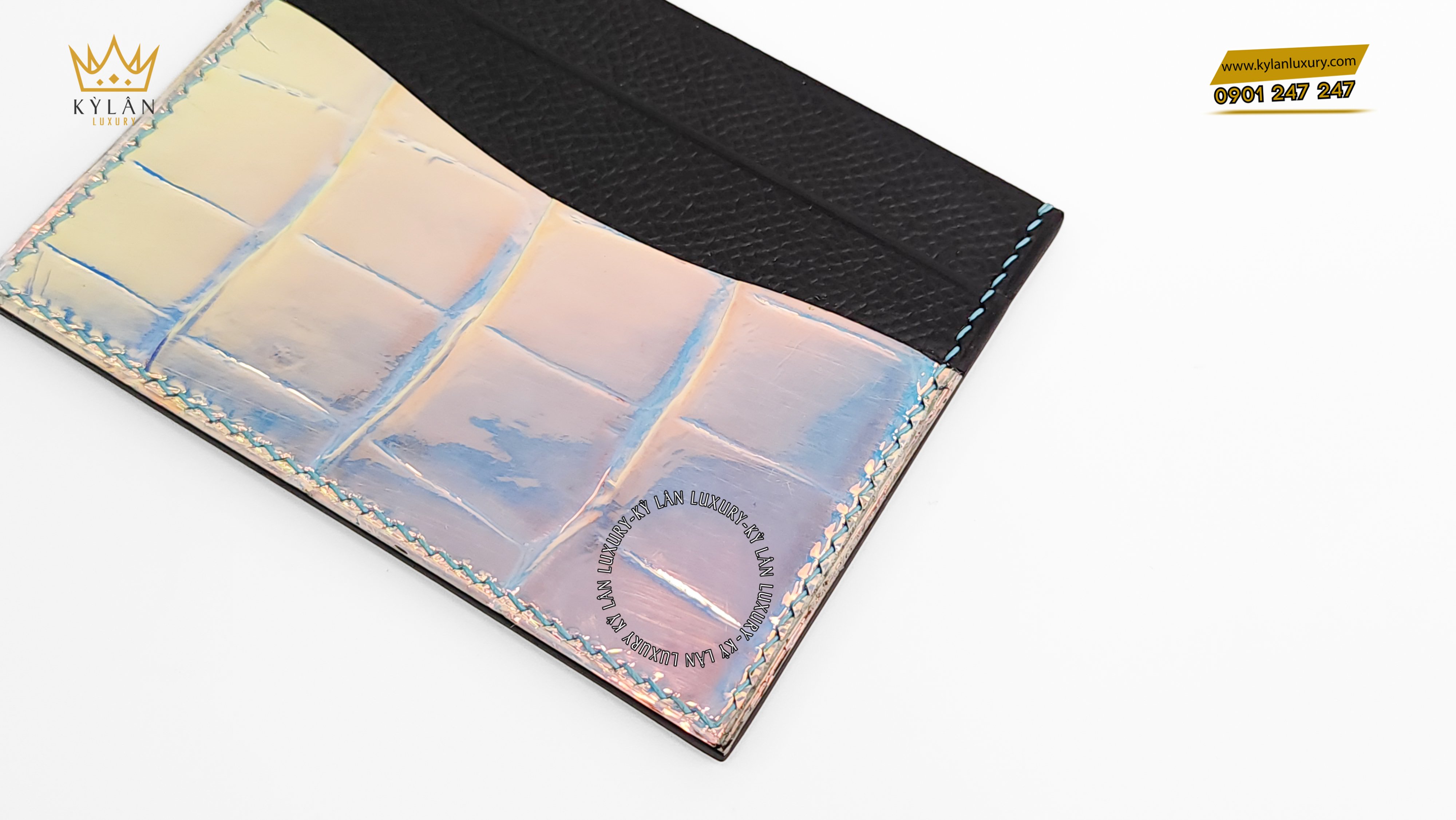 Ví đựng thẻ da cá alligator galaxy 5 Kỳ Lân Luxury vi dung the da ca alligator galaxy 5 Ví đựng thẻ da cá alligator galaxy