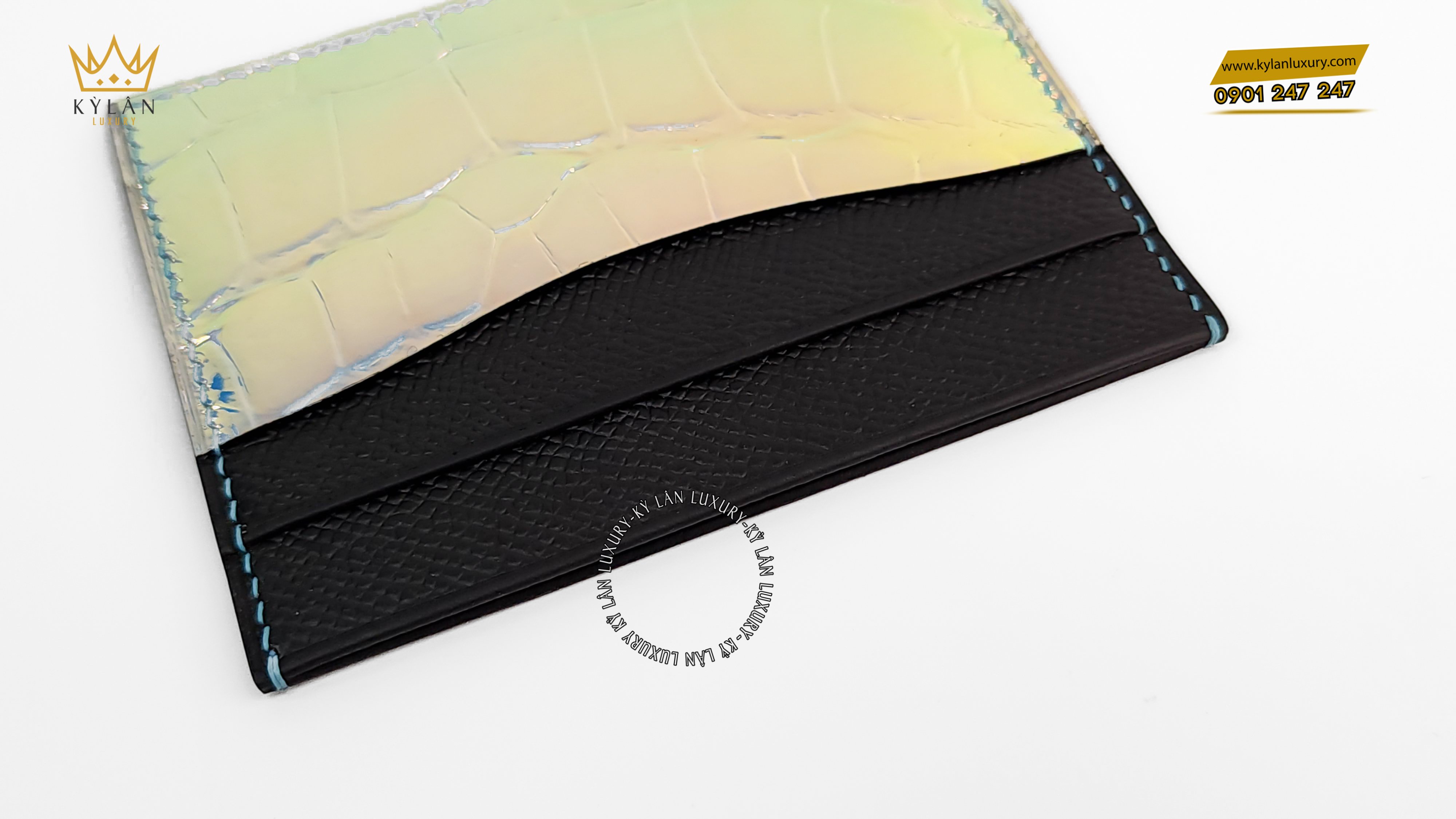 Ví đựng thẻ da cá alligator galaxy 9 Kỳ Lân Luxury vi dung the da ca alligator galaxy 6 Ví đựng thẻ da cá alligator galaxy