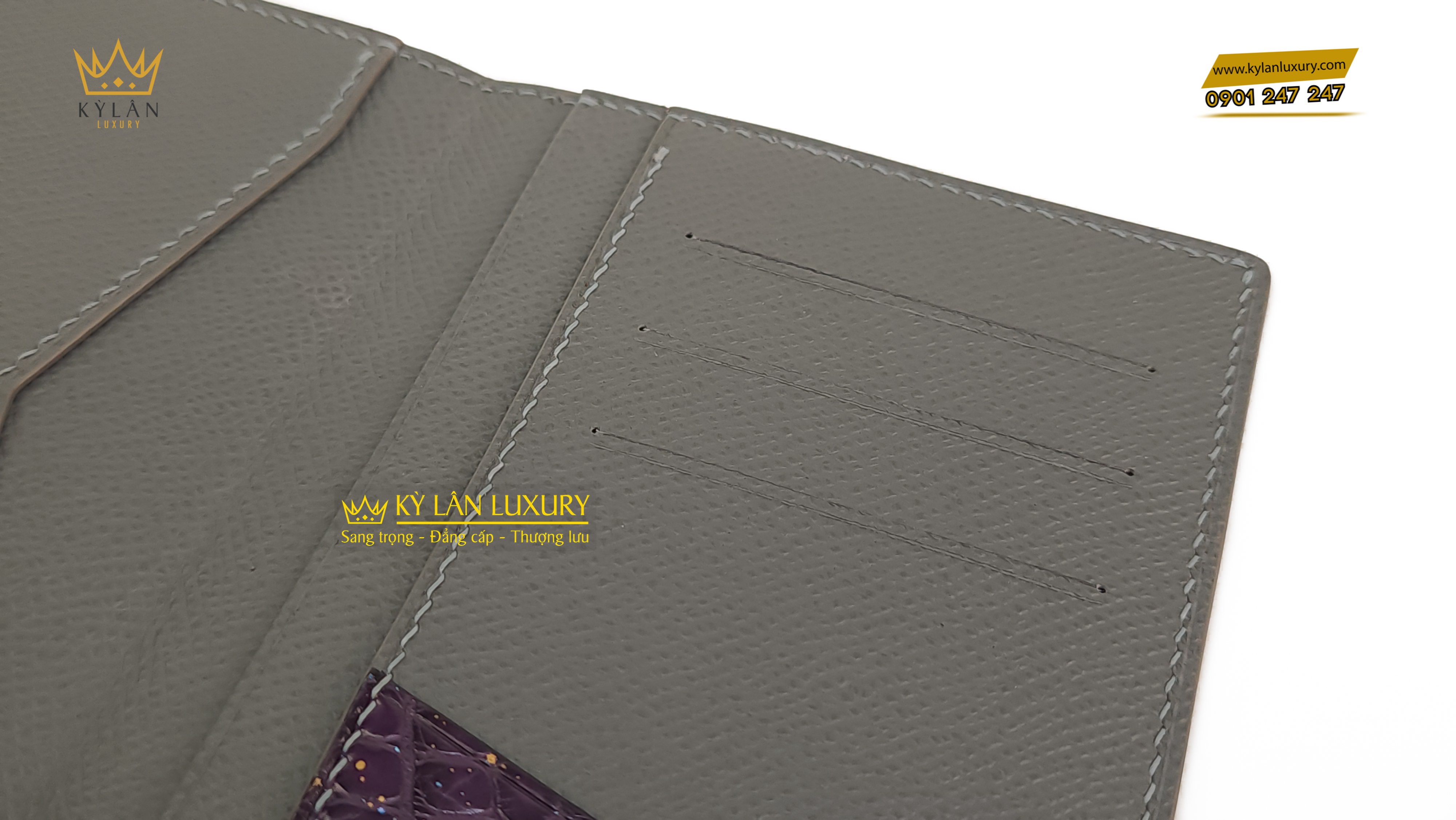 Ví Passport 18 Kỳ Lân Luxury vi passport 26 Ví Passport