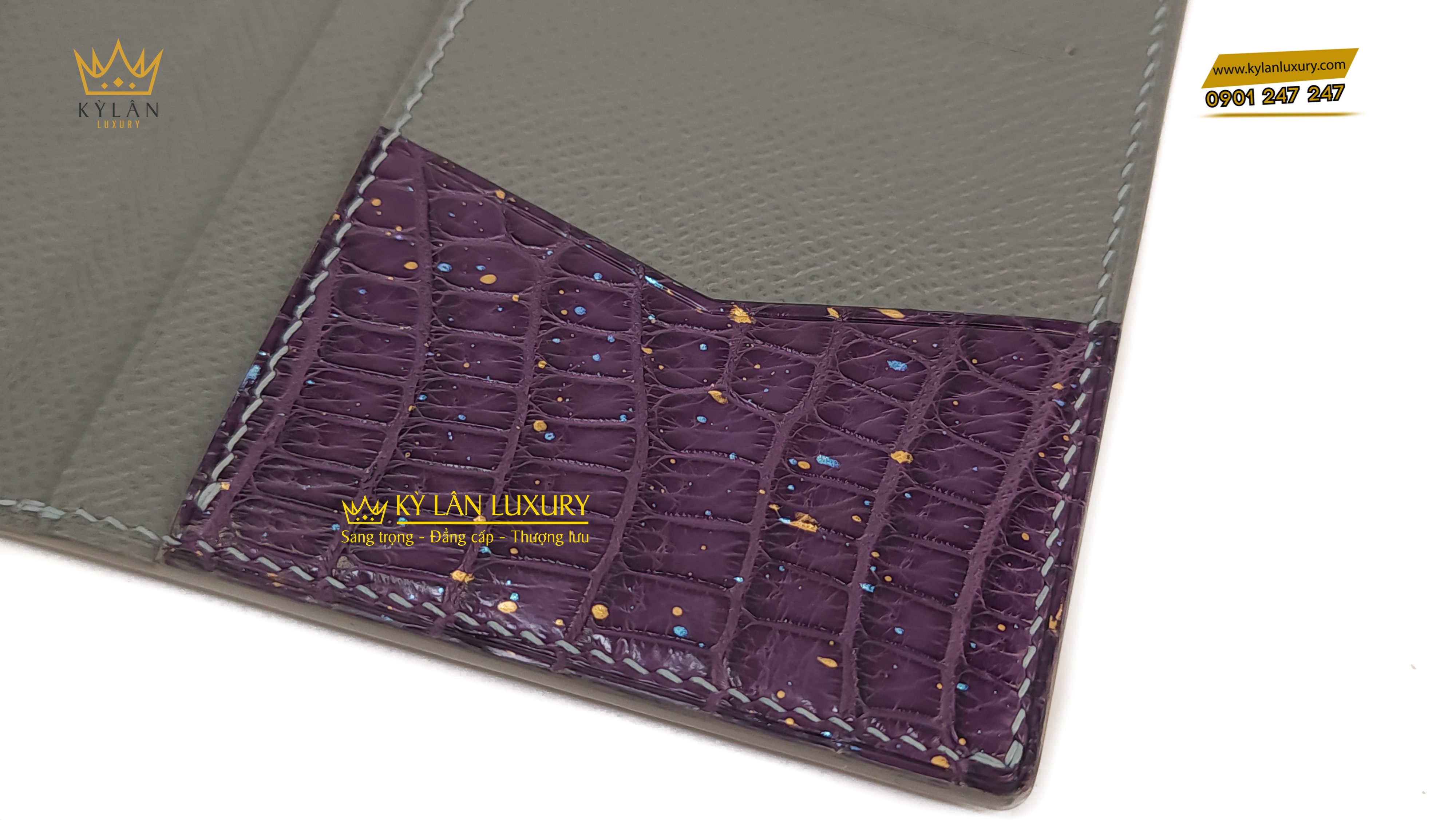 Ví Passport 19 Kỳ Lân Luxury vi passport 27 Ví Passport