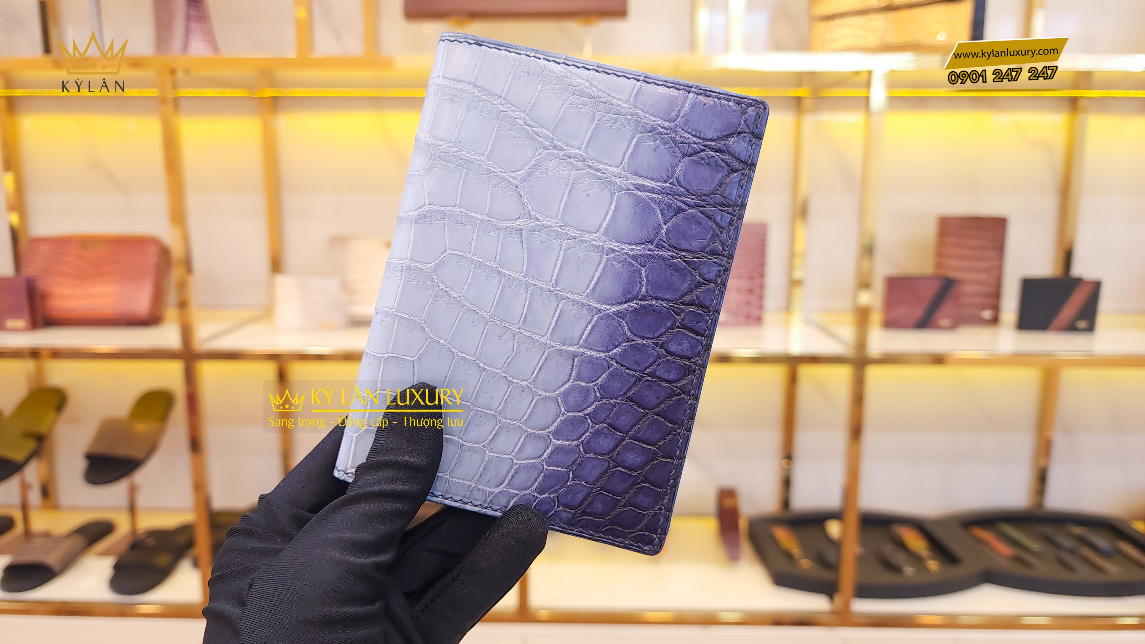 Ví Passport 35 Kỳ Lân Luxury vi passport 41 Ví Passport