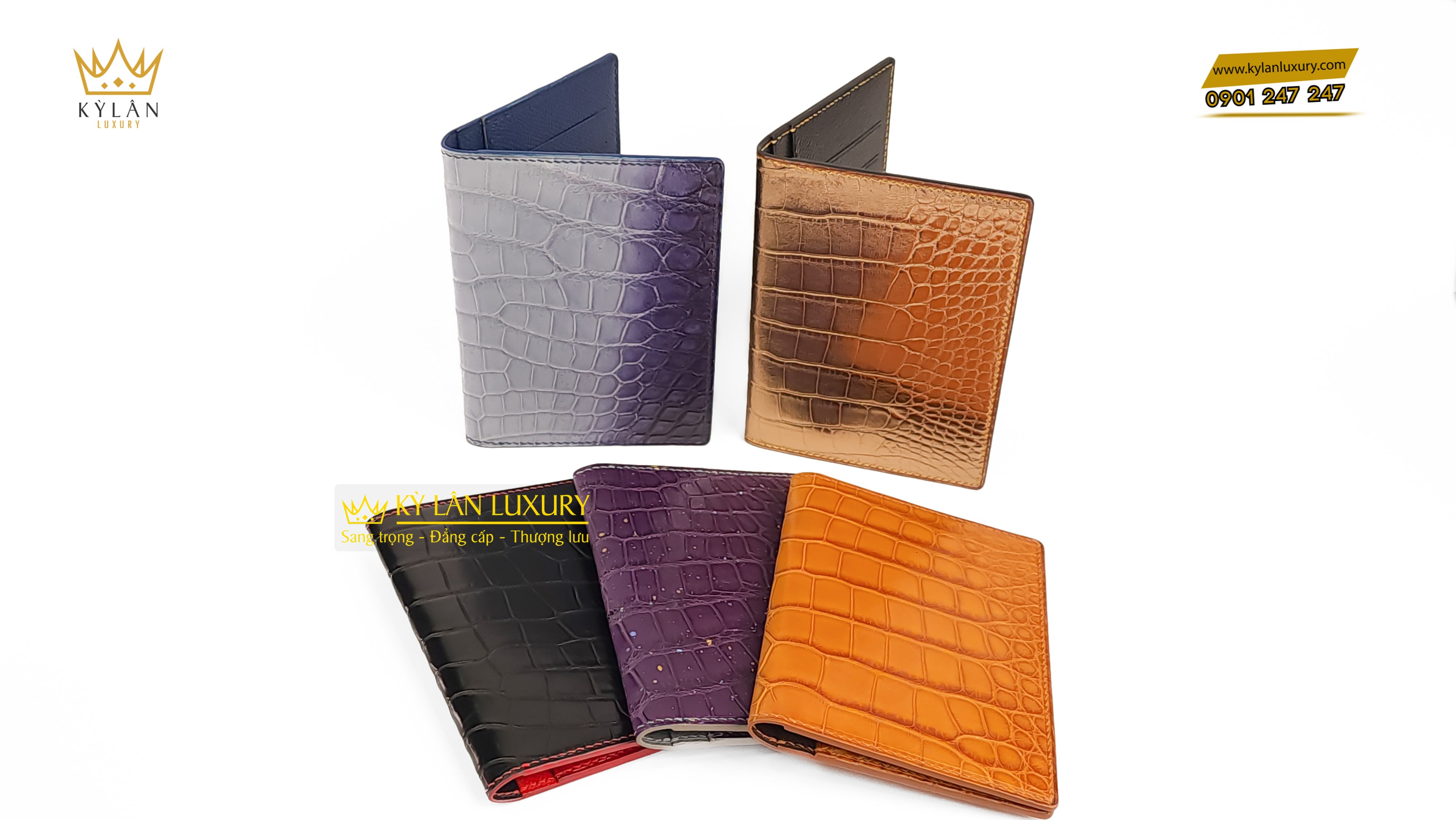 Ví Passport 47 Kỳ Lân Luxury vi passport 51 Ví Passport