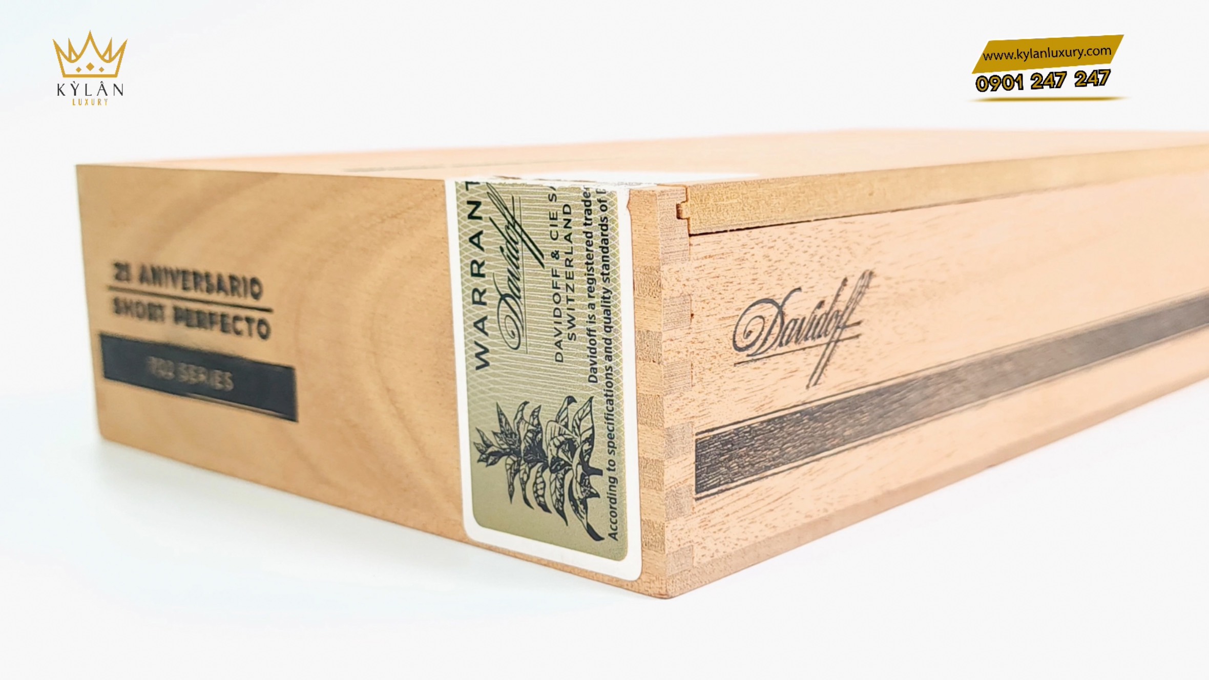 Cigar Davidoff Aniversario Short Perfecto 20 Kỳ Lân Luxury xi ga davidoff aniversario short perfecto 11 Cigar Davidoff Aniversario Short Perfecto