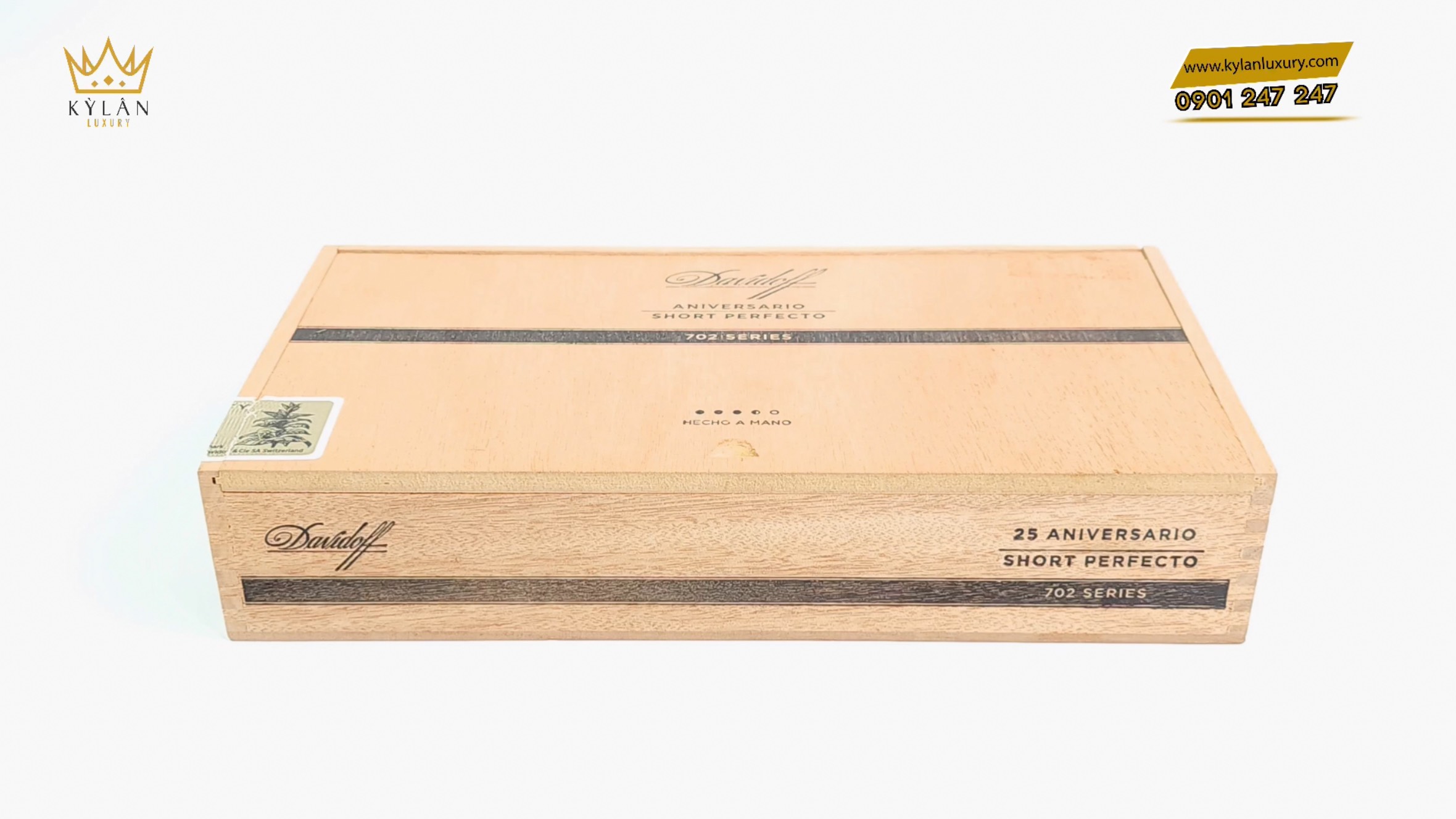 Cigar Davidoff Aniversario Short Perfecto 12 Kỳ Lân Luxury xi ga davidoff aniversario short perfecto 22 Cigar Davidoff Aniversario Short Perfecto