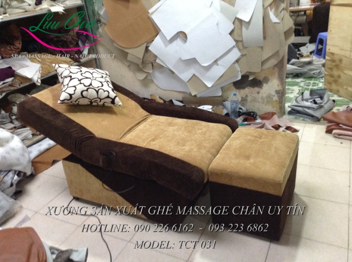 Ghế massage chân nâng điện