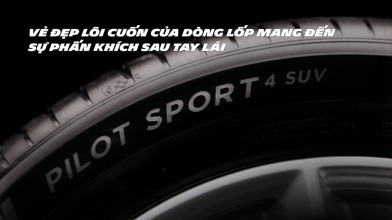 Thiết kế cao cấp của Michelin 225/55R19 Pilot Sport 4 SUV