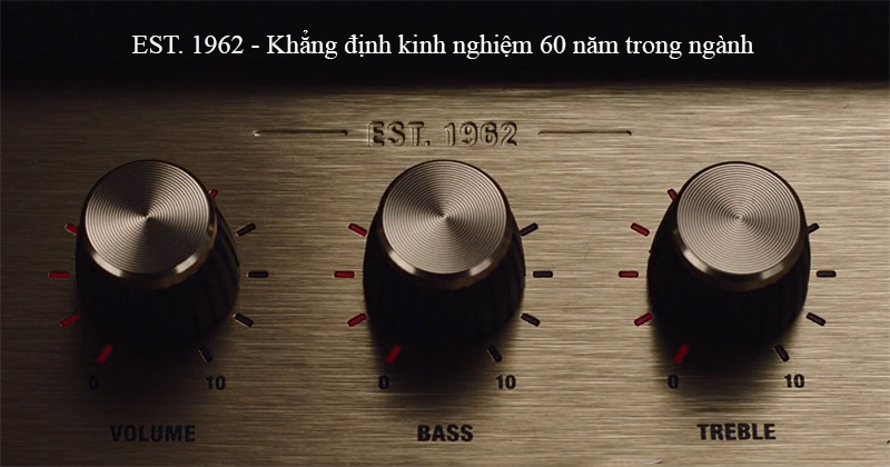 LOA MARSHALL WOBURN 3 (III), 150W, BLUETOOTH 5.2, AUX, RCA, HDMI ARC, KNOB