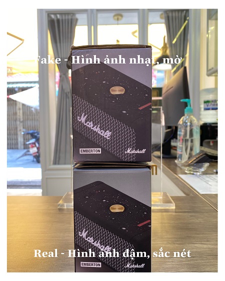 Phân biệt Emberton Real - Fake