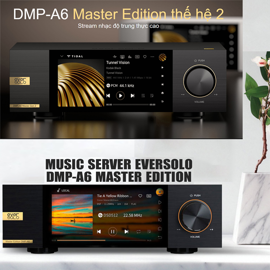 So sánh chi tiết Network Streamer Eversolo Master Edition Gen 1 và Gen 2