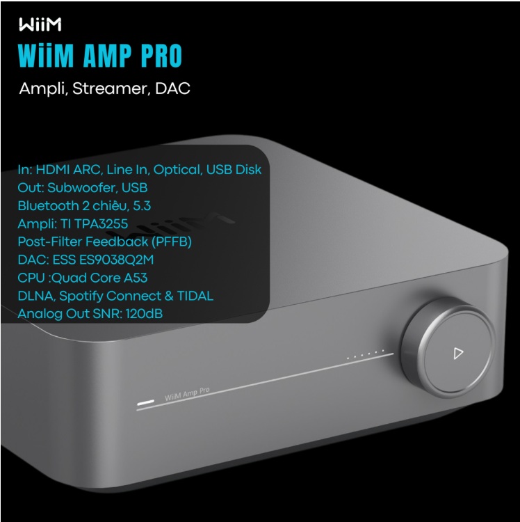 Wiim Amp Pro là gì?
