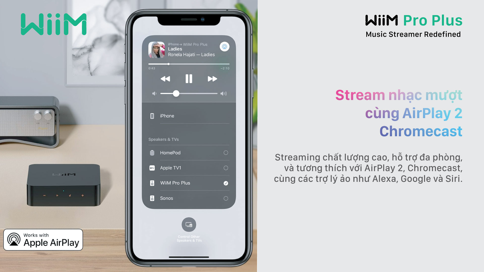 Music Streamer WiiM Pro Plus