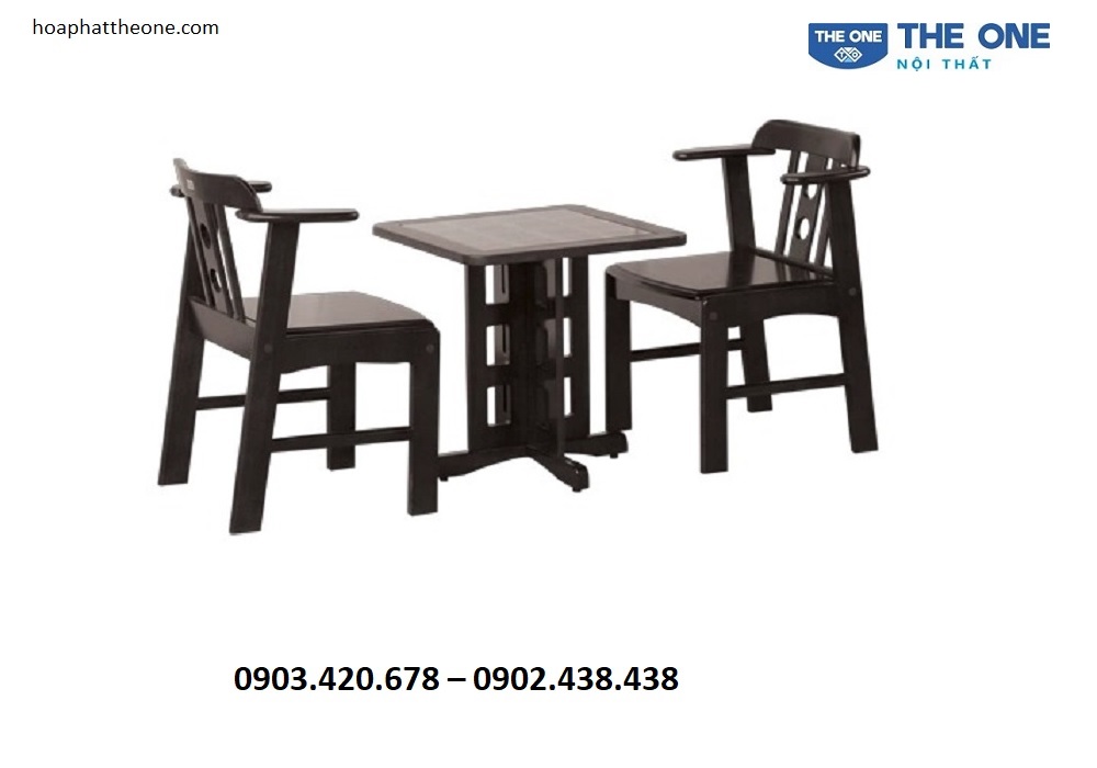 Bàn ghế cafe, khách sạn The One được thiết kế đảm bảo chất lượng