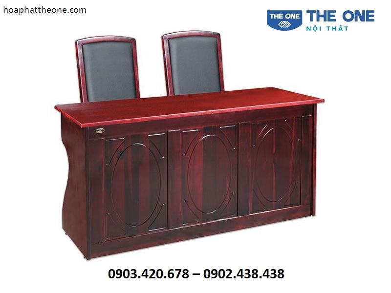 Bàn hội trường gỗ công nghiệp đa dạng về mẫu mã, kiểu dáng và kích thước