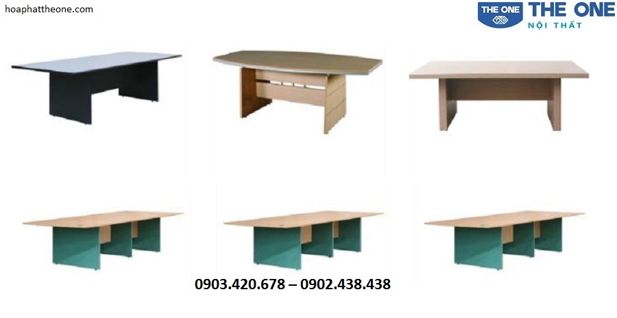 Các mẫu bàn họp đều sử dụng chất liệu cao cấp
