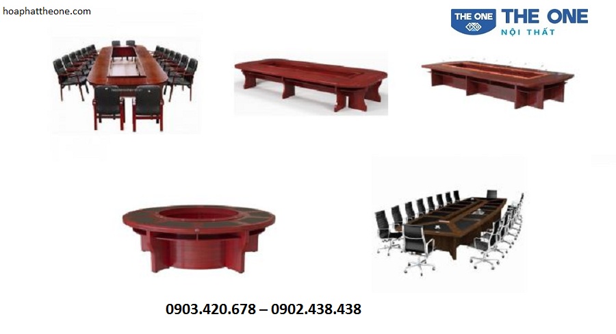 Lựa chọn các mẫu bàn họp văn phòng sơn PU phù hợp với phong cách nội thất