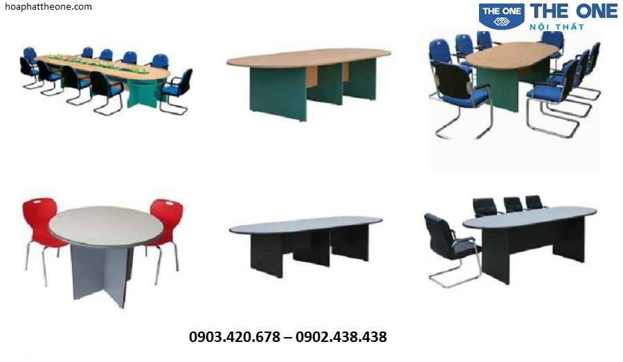 Kiểu dáng bàn họp cũng là một trong những yếu tố được quan tâm nhiều