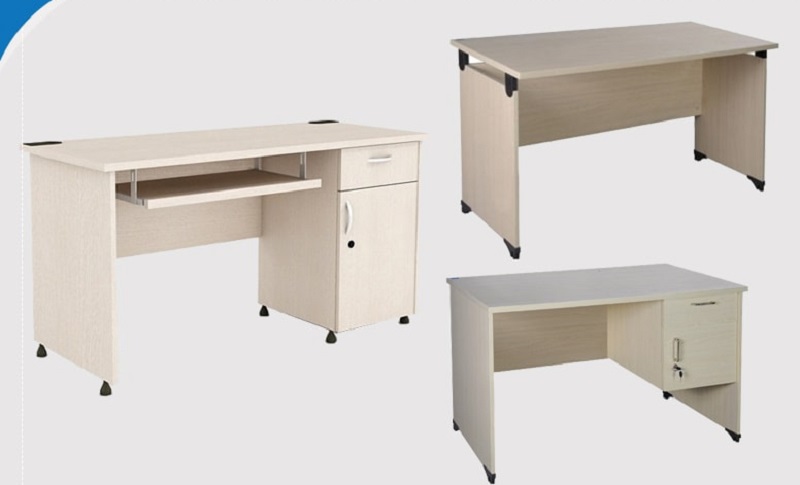 Bàn làm việc được sản xuất từ chất liệu cao cấp, độ bền bỉ cao