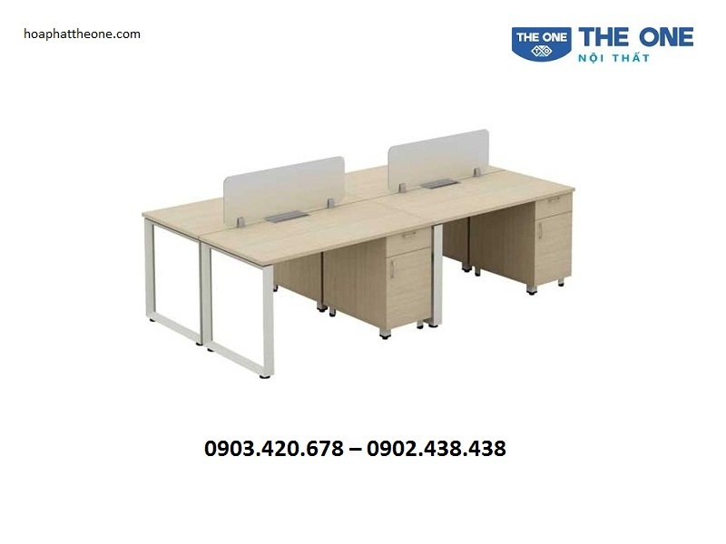 Bàn văn phòng hiện đại có thiết kế tiện ích, tinh tế, tính thẩm mỹ đẹp
