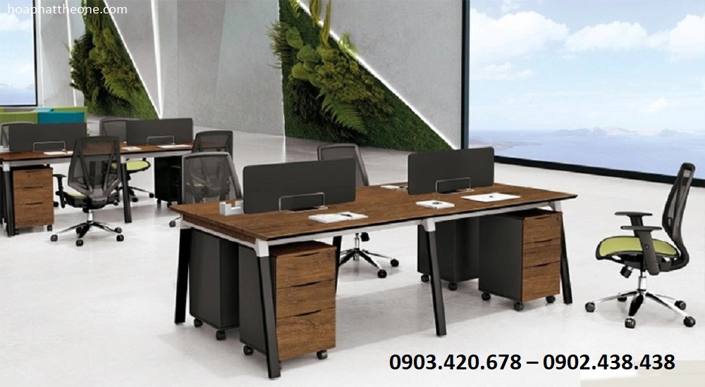 Cụm modun bàn cao cấp có thiết kế thông minh, linh hoạt