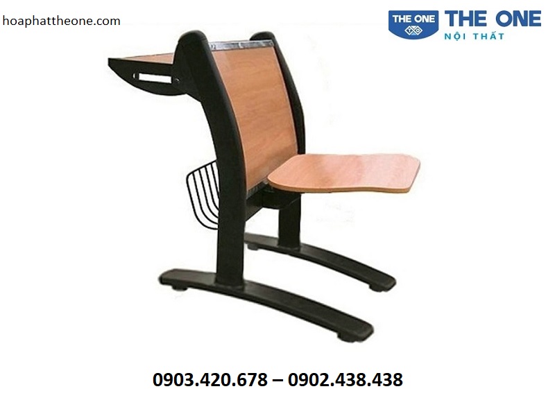 Ghế băng chờ gỗ 1 chỗ ngồi có kích thước gọn gàng