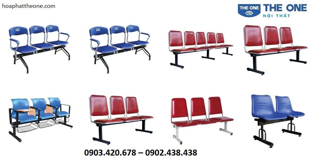 Ghế băng chờ nhựa-PVC đa dạng về kiểu dáng, kết cấu và giá thành