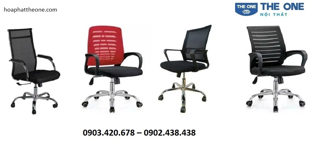 Ghế lưới The One có nhiều dòng ghế khác nhau, phong phú cho người dùng lựa chọn