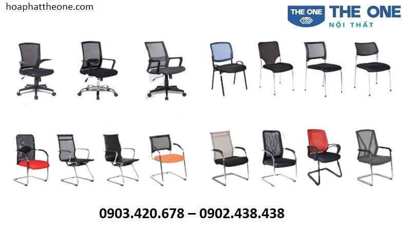 Ghế nhân viên The One sở hữu rất nhiều ưu điểm vượt trội