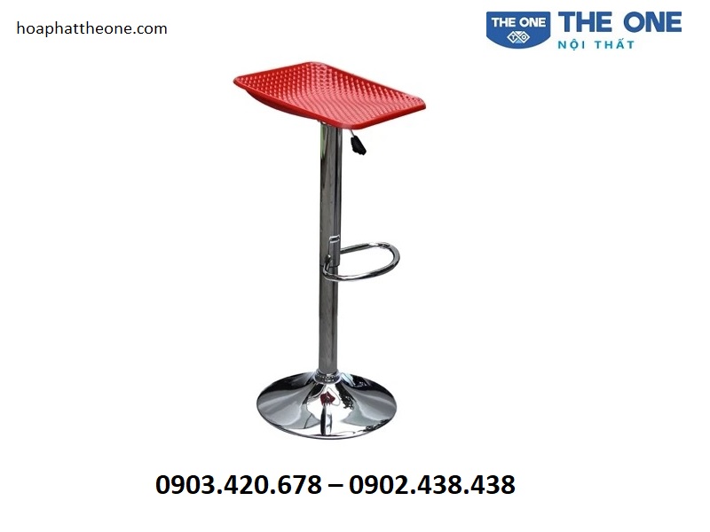 Chất liệu các mẫu ghế quầy bar chân sắt vô cùng cao cấp, bền bỉ