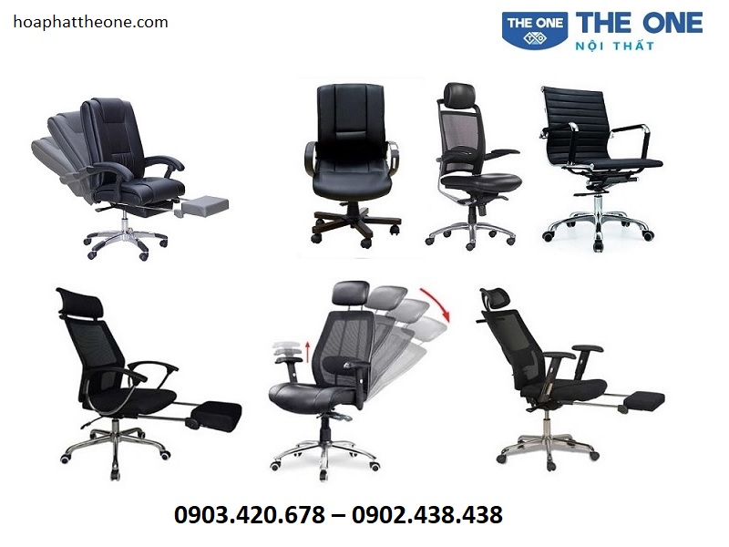 Dòng ghế trưởng phòng có tính năng ngả lưng