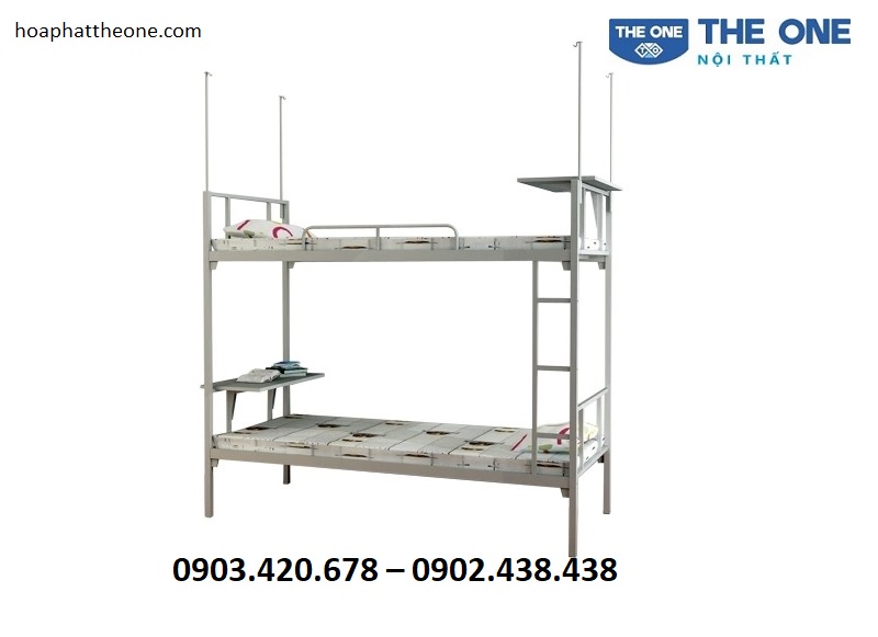 Dòng giường tầng có bàn viết tiện tích cho trẻ học tập