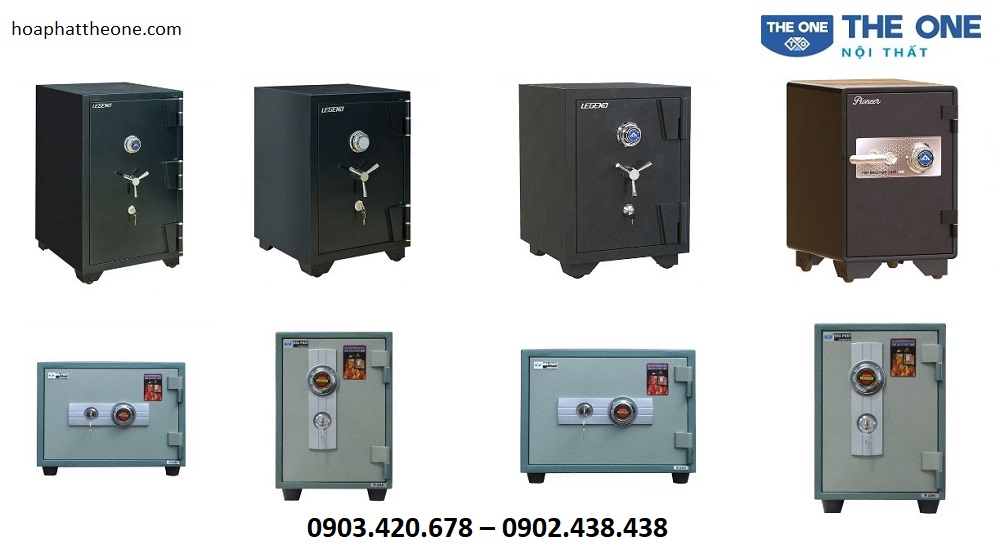 Két sắt chống cháy The One được sản xuất trên dây chuyền công nghệ hiện đại, tính an toàn bảo mật tốt