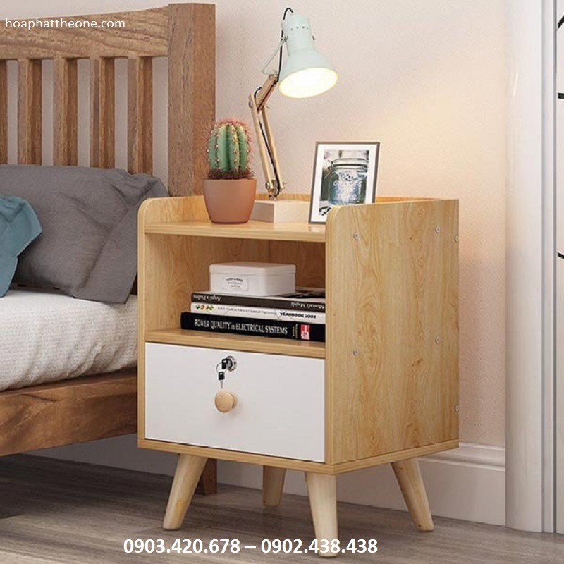 Táp đầu giường giúp tăng không gian lưu trữ đồ đạc trong phòng ngủ