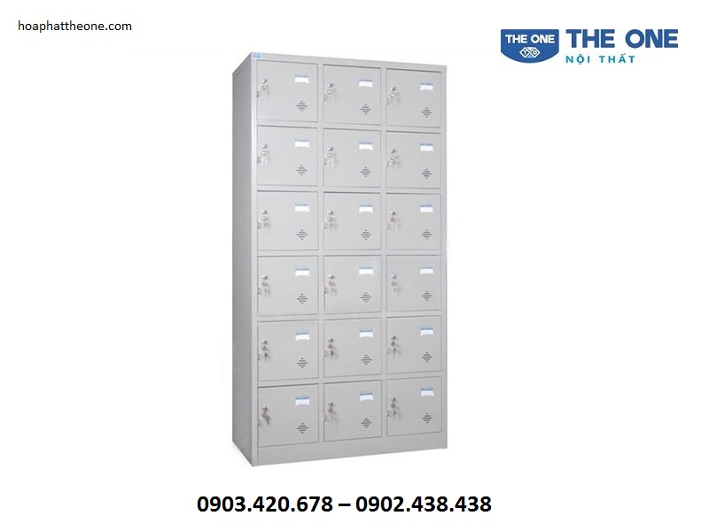 Tủ Locker 18 Ngăn TU986-3K sở hữu nhiều ưu điểm vượt trội