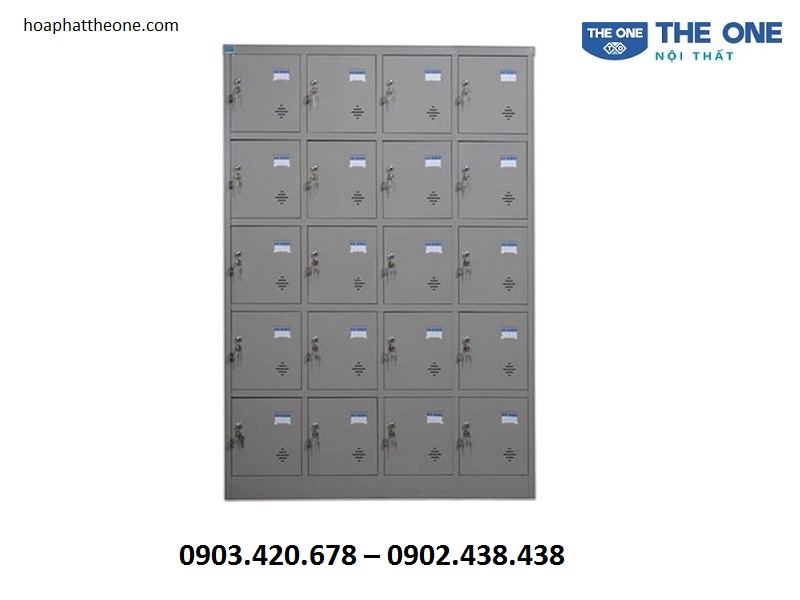 Tủ Locker 20 Ngăn TU985-4K có chất liệu cao cấp, bền bỉ