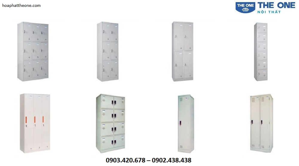 Các mẫu tủ sắt locker The One được đánh giá cao về độ bền bỉ