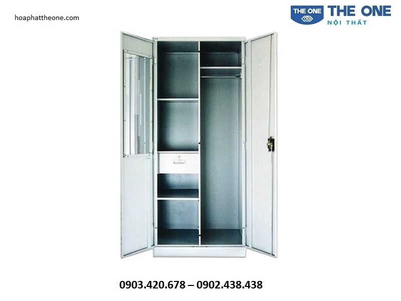 Tủ sắt đựng quần áo TU16
