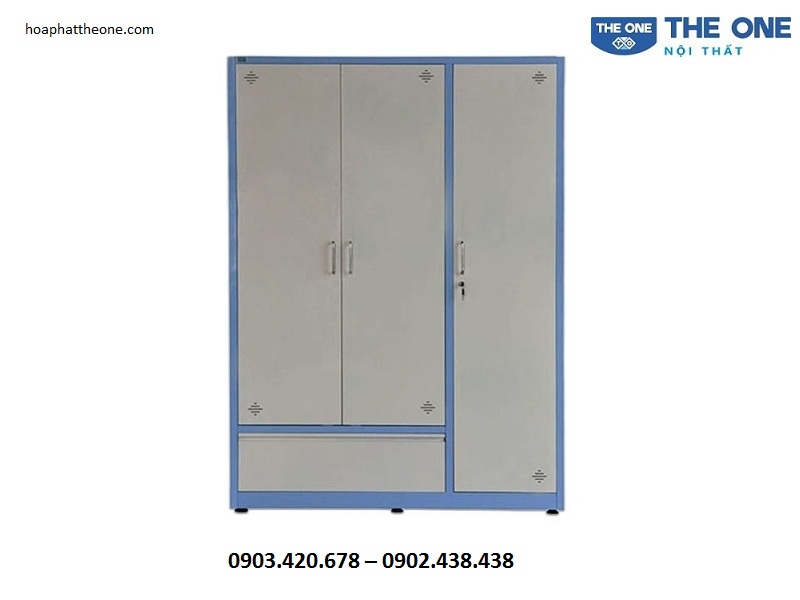 Tủ sắt đựng quần áo TU17B2C3