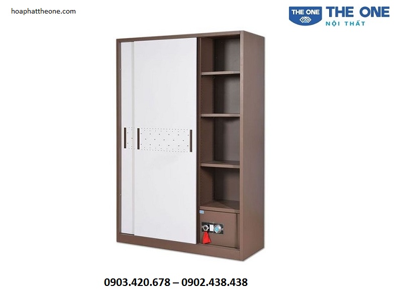 Tủ sắt đựng quần áo là sản phẩm nội thất được nhiều gia đình lựa chọn