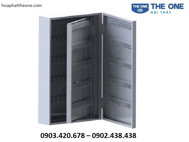 Mẫu tủ treo chìa khóa TK200 số lượng móc treo lên tới 200