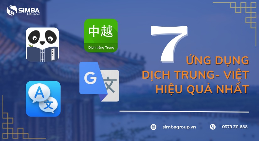 7 ứng dụng dịch tiếng Trung sang tiếng Việt hiệu quả nhất