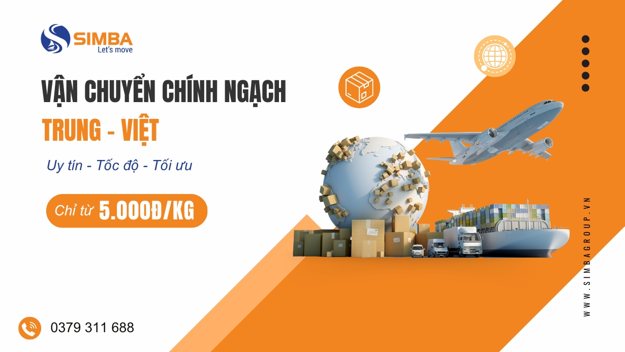 Simbagroup - Đơn vị vận chuyển hàng từ Trung Quốc về Việt Nam uy tín