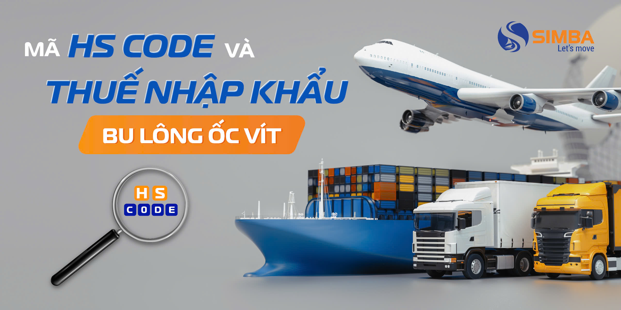 Thủ tục nhập khẩu bu lông ốc vít từ Trung Quốc về Việt Nam | SIMBA GROUP